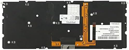 Лаптоп Тастатура ЗА DELL XPS 14Z L412Z 15Z L511Z 0RM62P RM62P MP-10K86D0J698 ГР германски Сребро Со Позадинско Осветлување Нови