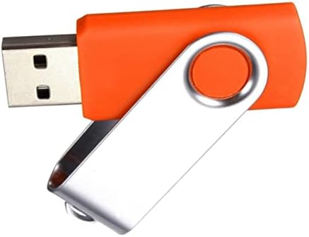 SOLUSTRE Дискови USB USB 2.0 ВИСОКА USB 2.0 Флеш Драјвер Портокал Бизнис за Ротирање ФЛЕШ СКОК USB ПАЛЕЦОТ Дискови USB Палецот ДИСКОВИ USB