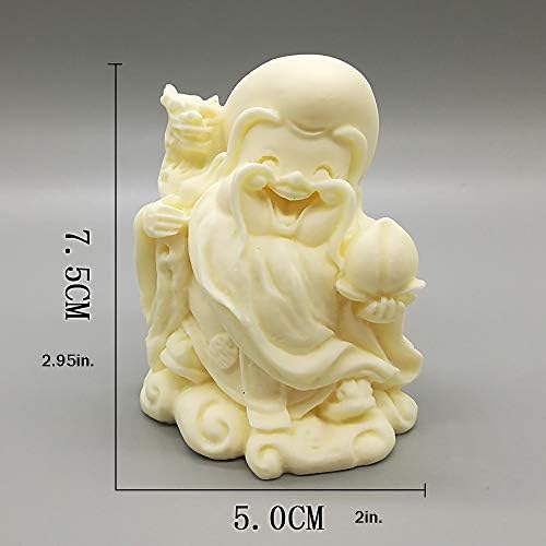2p/Поставете 3Д силиконски калап на многу кинески трајно митритдеј, бог на долговечноста двојка дедо баба татко мајка мајка фигури за алатки за сапун за сапун од тор?