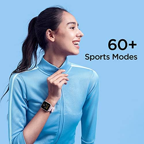 Amazfit Bip U Smart Watch For Women, Health & Fitness Tracker со 60+ спортски режими, 9-дневен век