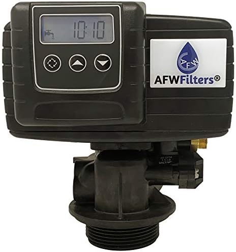 AFWFilters IRONPRO2 Pro 2 Комбинација Вода Омекнувач Железо Филтер Fleck 5600sxt Дигитални Мери Вентил За Целата Куќа, 64, 000
