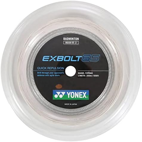 Yonex bg exbolt 65 badminton string line