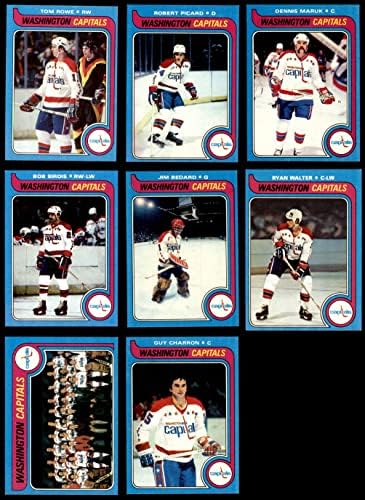 1979-80 Тимот на Топс Вашингтон Капитал го постави хокејскиот хокеј на Хакеј на Вашингтон, екс+ хокеј на капитал