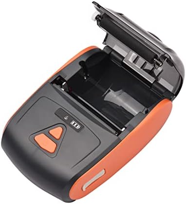 Мобилен печатач Huiop, преносен мини термички печатач 2 инчен безжичен USB приемот за прием на билет за печатач со 57мм печатење хартија