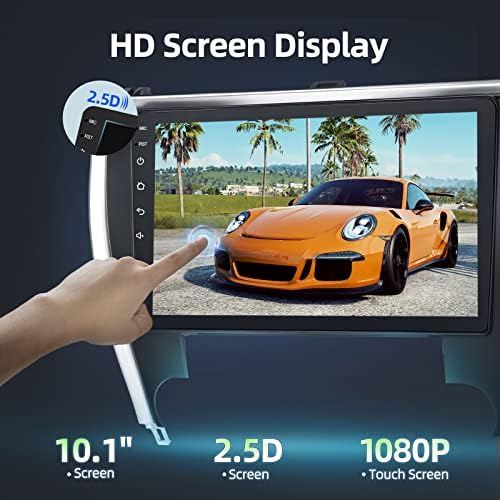 Андроид 11 Автомобил Стерео За Тојота Камри 2015 2017, [2+32GB] 10.1 инчен Екран На Допир Радио, Apple Carplay&засилувач;Android