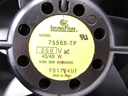 7556X-TP Ikura 200V 172mm вентилатор-43/40W 17255 2-жичен вентилатор за ладење