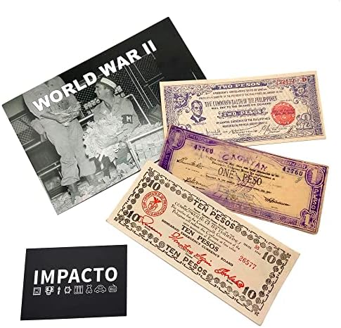 СВЕТСКА Валута WW2 - 3 Банкноти Користени За Време На светската Војна 2 Од Герилците - Смртна Казна Пари, Вклучен Сертификат за Автентичност.
