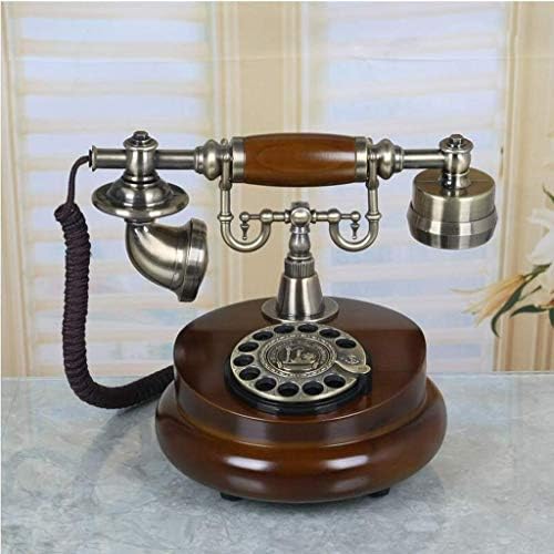 XJJZS Ретро гроздобер антички стил ротационо биро за биро телефон Телефонски телефонски телефонски телефонски сет