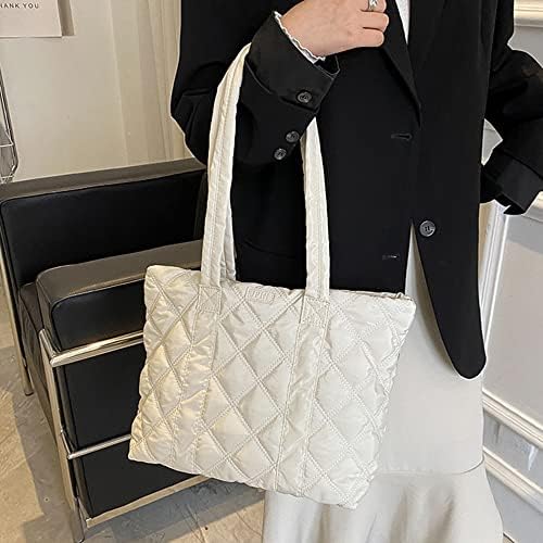 Topeенски женски торбички торбички со торба со торба за рамо со патент за канцеларија, патување, капацитет-голем капацитет