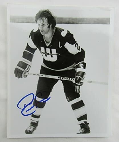 Рик Леј потпиша автоматски автограм 8x10 Фото II - Автограмирани фотографии од NHL