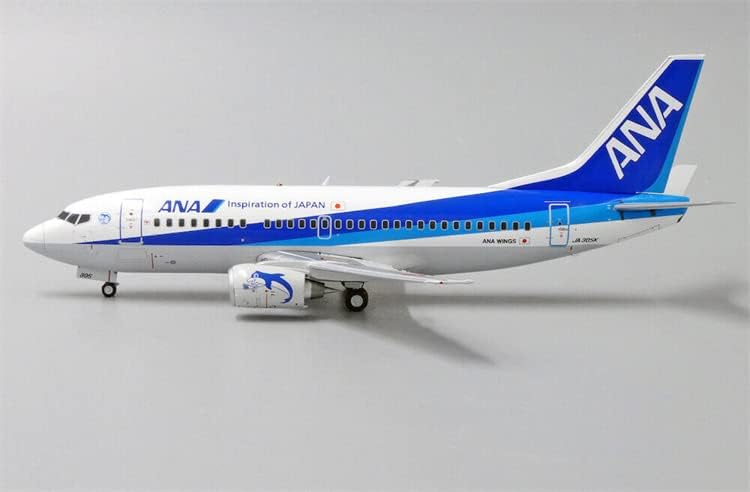 JC Wings Ana Wings за Boeing 737-500 збогум JA305K со штанд 1/200 Diecast Aircraft Prefuigled Model