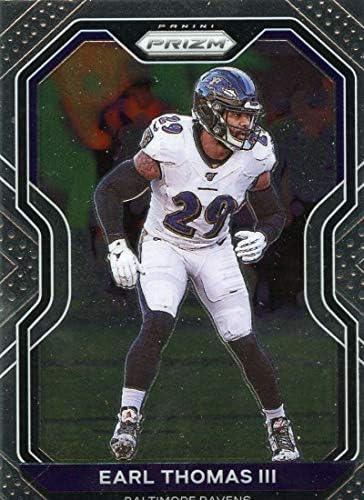 2020 Panini Prizm #42 Earl Thomas III Baltimore Ravens NFL Football Trading Card