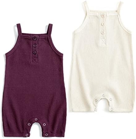 Simplee Kids Baby Girls Boys Rompers Scompsuit Bodysuit Cotton Onesie за пролетно лето есен