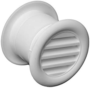 Системи за вентилатори 1,5 Инчи на воздухот на вратата - двострана врата на вратите - мини круг - решетка за вентилација - решетки за затворен отвор - бања, кабинет, гар?