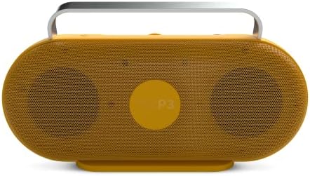 Музички плеер Polaroid P3 - Ретро -футуристички бумбокс безжичен Bluetooth звучник за полнење со двојно стерео спарување