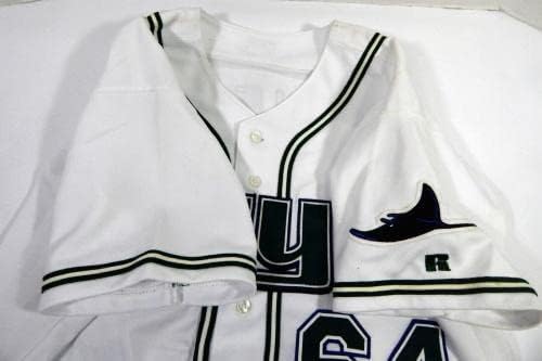 2001-02 Tampa Bay Devil Devil Rays Бил Еверс #64 Игра издадена бела маичка 48 DP40829 - Игра користена МЛБ дресови