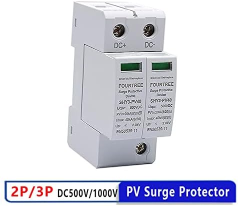 Ienyu PV Surge Protector 2P 500VDC 3P 1000VDC Arserster уред SPD Прекинувач за домаќинство СОЛАРНА Енергетска комбинаторска кутија ласерско обележување