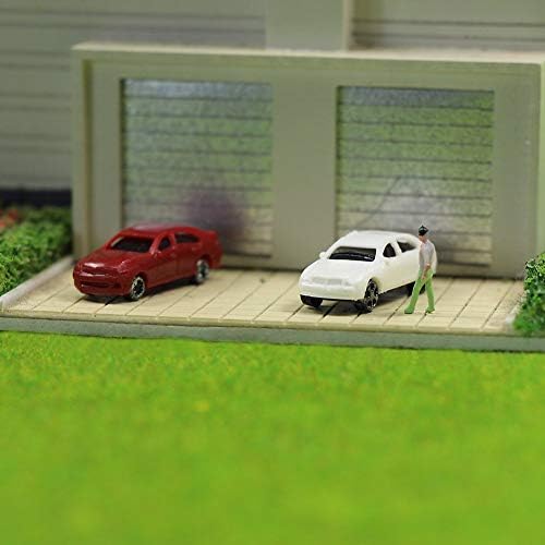 NWFashion 100pcs 1: 150 минијатурни насликани модели автомобили за улица/предели за паркирање