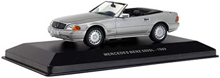 Solido 421436490 1:43 1989 Mercedes Benz 500SL-Silver