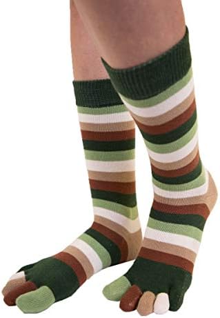 Toetoe - Есенцијални чорапи со памучни пети со висок екипаж