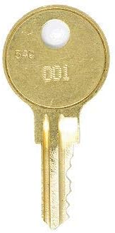 Занаетчија 127 Копчиња за замена: 2 клучеви