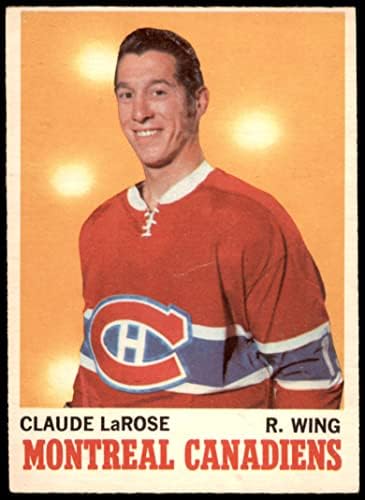 1970 O-Pee-Chee # 56 Claude Larose Montreal Canadiens VG Canadiens