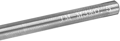 Секачи за мелење на навој 3 метрички заби од забите 60 ° Волфрам челик CNC Алатка за рака M3X0.5XD4X50