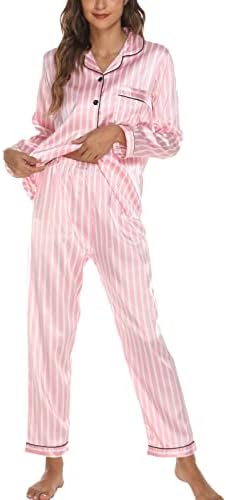 Conjunto de pijama de pantalón de manga larga para mujer home 2 костум #v7