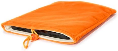 Кутија со боксерски бран компатибилен со Simbans Tangotab - кадифена торбичка, мека велурна ткаенина торба ракав со влечење - Задебелен