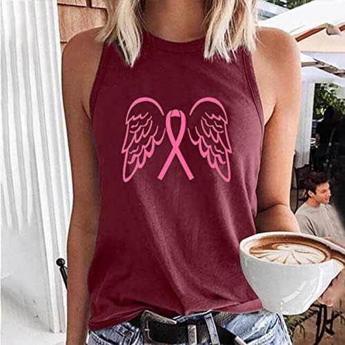 Амикадом бургундски маички без ракави тинејџерски девојки екипаж на вратот на вратот салон за рак на дојка Камизол резервоар врвови маички