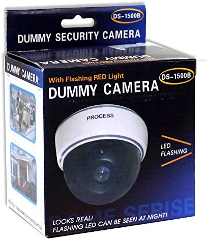 Безбедносна камера за анти-кражба на алатката со LED црвено светло за трепкање: D412-RDWH-YX