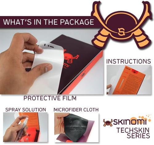 Заштитник на екранот Skinomi компатибилен со Lenovo Yoga 2 Pro Clear Techskin TPU Anti-Bubbule HD HD филм