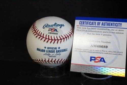 Jimим Каат потпиша бејзбол автограм автограм PSA/DNA AM48689 - Автограмирани бејзбол