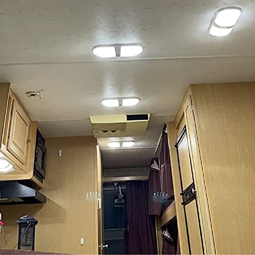 Auxlight 20pcs T10 921 922 194 Внатрешни сијалички LED сијалички за 12V RV, супер светла замена за таванот купола светлосна приколка