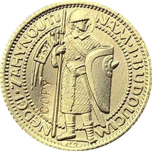 1923 Чехословачка 1 Дукат Монети Копирајте 20мм Подароци За Собирање Копии