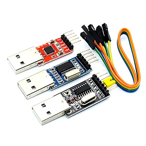 1PCS PL2303HX+1PCS CP2102+1PCS CH340G USB до TTL погоден за Arduino PL2303 CP2102 5PIN USB до UART TTL MODULE-CP2102 5PIN