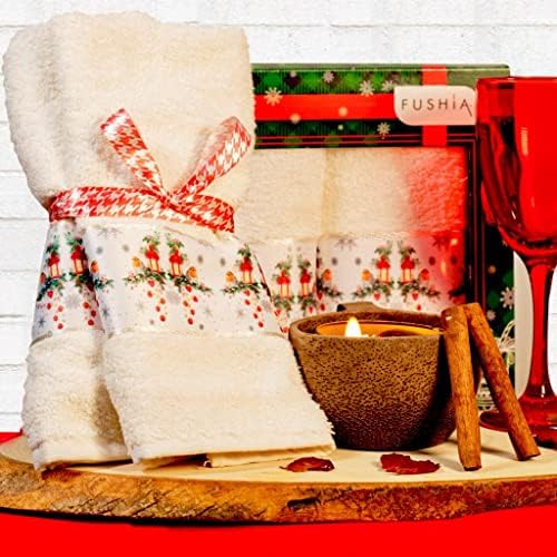 Божиќни Крпи За Чај Украсни Кујнски Крпи За Садови Од 2 парчиња, Идеја За Подарок За Божиќ, Украсна Кујнска Крпа, Совршен Божиќен