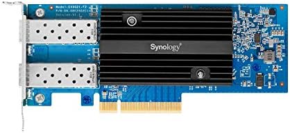 Синологија 10 GB Етернет адаптер 2 SFP+ пристаништа, црна и RAM меморија DDR4-2666 ECC SO-DIMM 16 GB