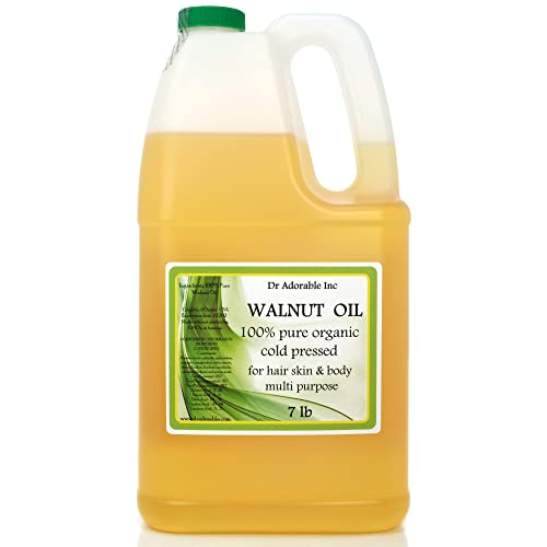 Д -р симпатична масло од орев Органско ладно притиснато 128 мл / 7 lb / еден галон