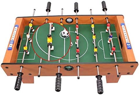 Фудбал за маса ZSEDP - Дрвена детска маса фудбалска машина за момче за возрасни Двоен интерактивна игра