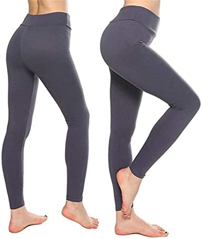 Бајхетски хеланки со високи половини со внатрешен џеб Супер меки јога панталони за жени