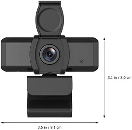 SOLUSTRE Лаптопи Камера Камера ВЕБ Камера 1080p 2mp Ротирачки Веб Камера камера Со Микрофон Во Живо Стриминг Камера За Компјутер,