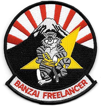 Banzai Freelancer VF-21 Navy Tomcat Collectors Patch