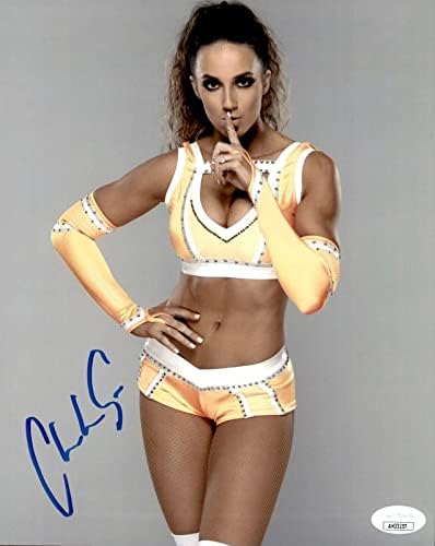 Челси Грин потпиша WWE NXT позираше 8x10 Photo #3 Impact Laurel Van Ness JSA COA - Автограмски фудбалски фотографии
