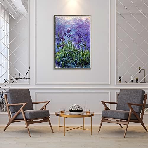 La pastiche lilac irisis со силуета од шампањ, 38,4 x 26,4