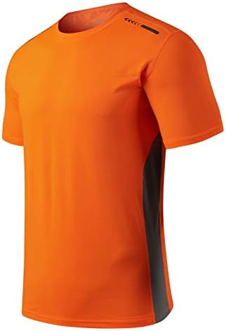 Спортска маица за брзо сушење на маичката VLFODSI Дише за дишење брза теретана обука на отворено трчање маица
