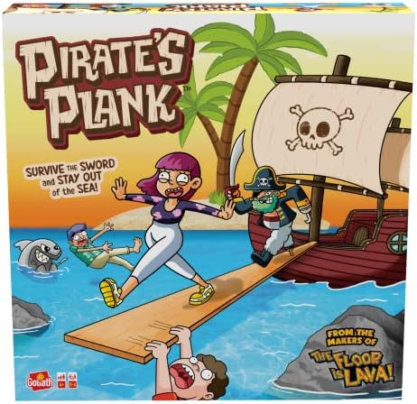 Пиратски Штица - Од Производителите на Подот е Лава, Возраст 4 И Нагоре, 2-4 Играчи