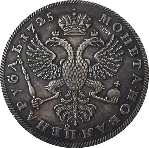 Предизвик Монета 1837 Чиле 8 Ескудос Монета Копија Копија Орнаменти Колекција Подароци Монета Колекција