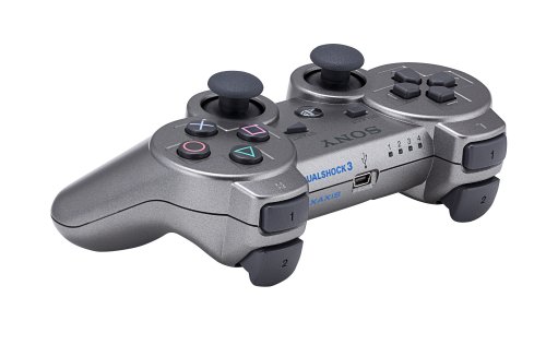 PlayStation 3 DualShock 3 безжичен контролер - металик сиво