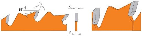 CMT 201.030.12 12 x 30 заб ftg, .126 kerf, 1 bore табела пила за искачување на сечилото